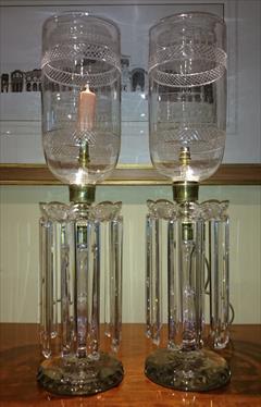 Antique Pair of Table Lanterns 6x 24 _9.JPG